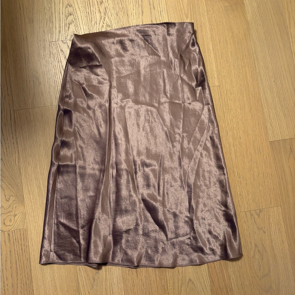 Vince Silk Skirt SZ SM